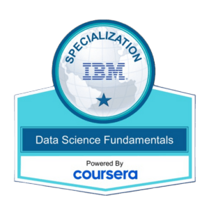 Data Science Fundamentals Specialization Certificate