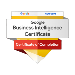 Google Business Intelligence Professional Certificate